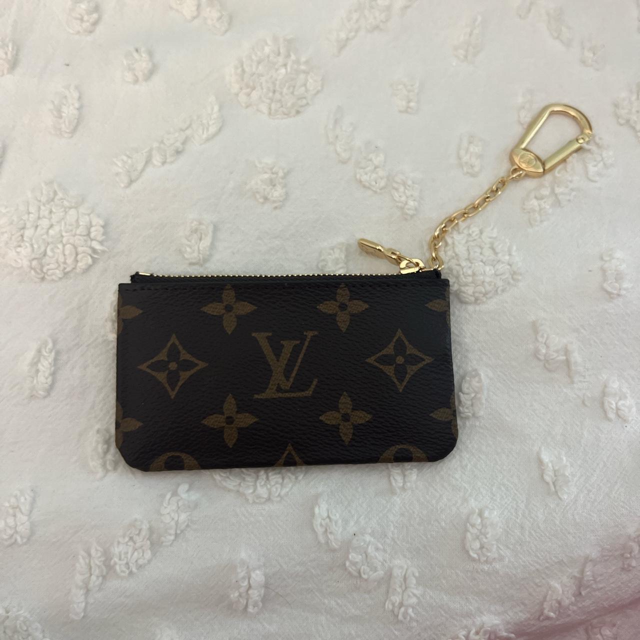 Hand Painted Louis Vuitton Card Holder in a - Depop