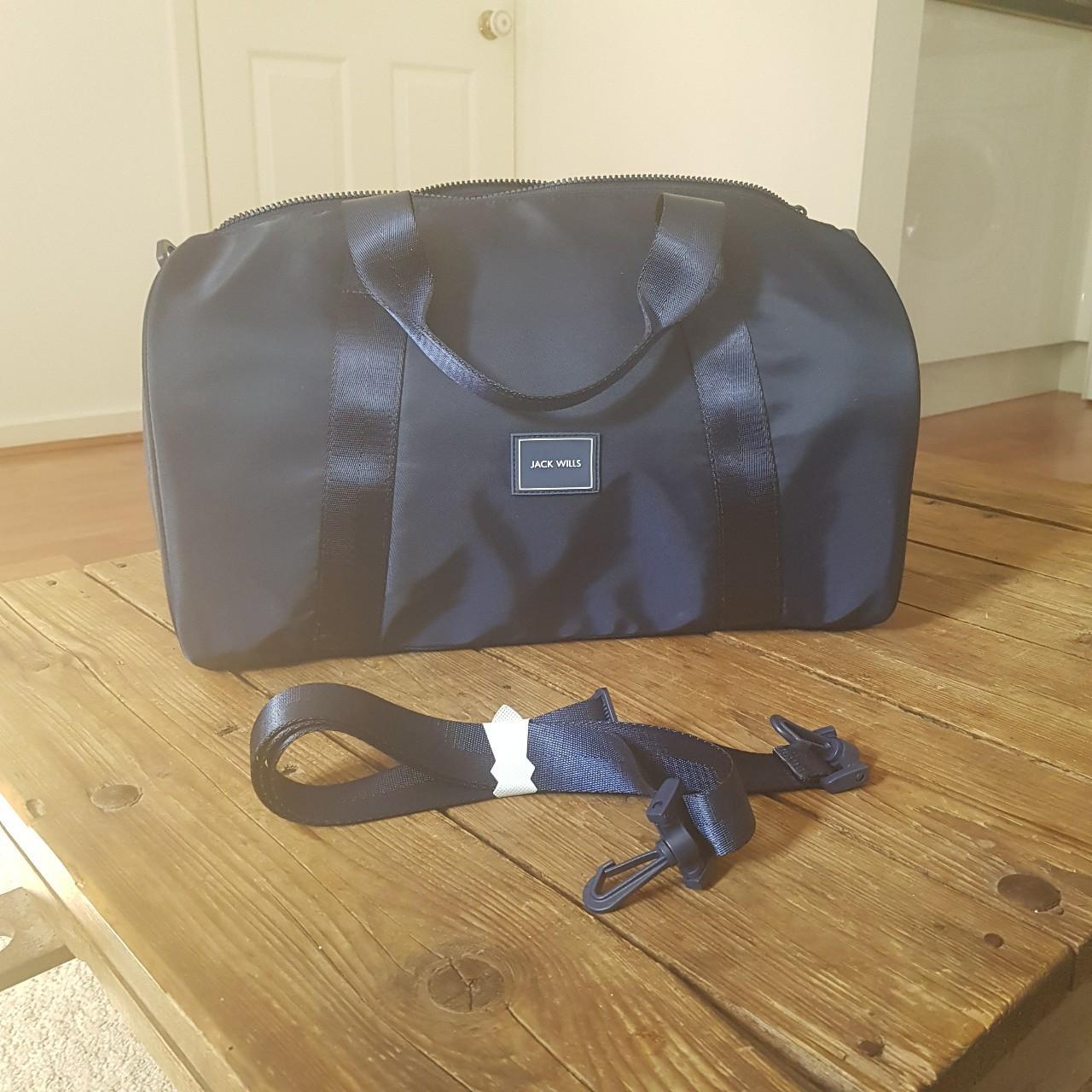 Jack Wills Duffel Bag Navy blue. Barely used, great... Depop