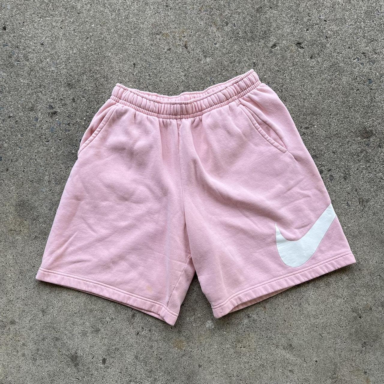 mens nike shorts pink