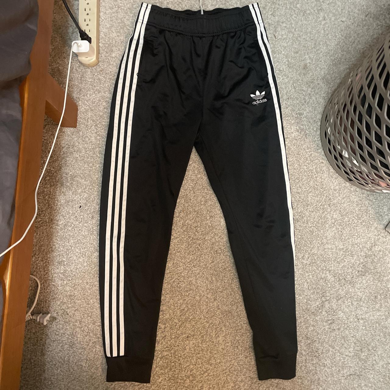 Black addidas sweats best sale