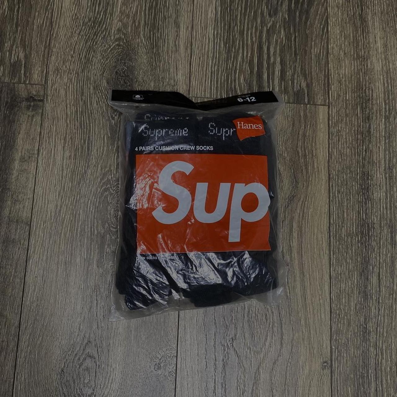 SUPREME socks size 6-12 - Depop