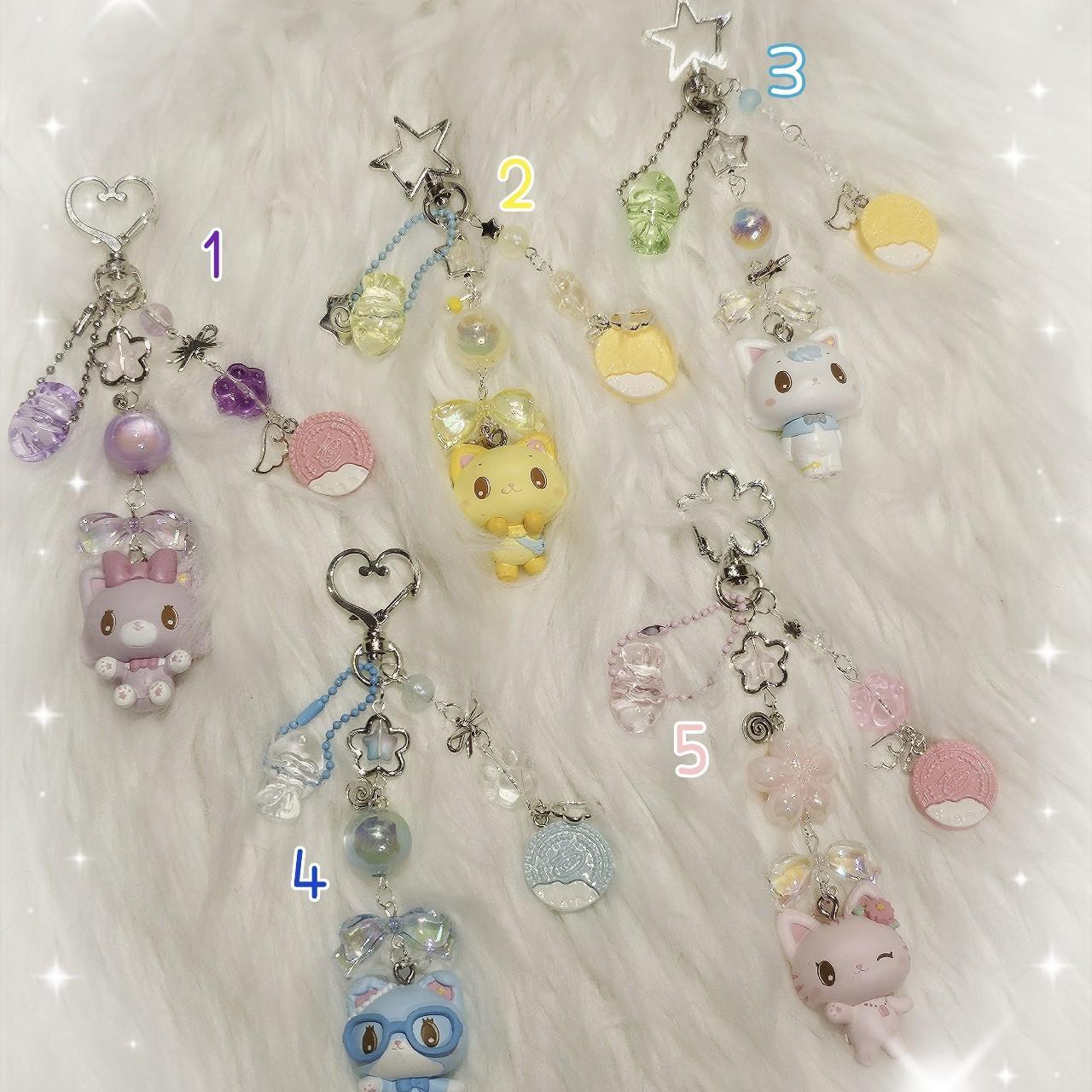 uber kawaii mewkledreamy keychains !!! no.1... | Depop