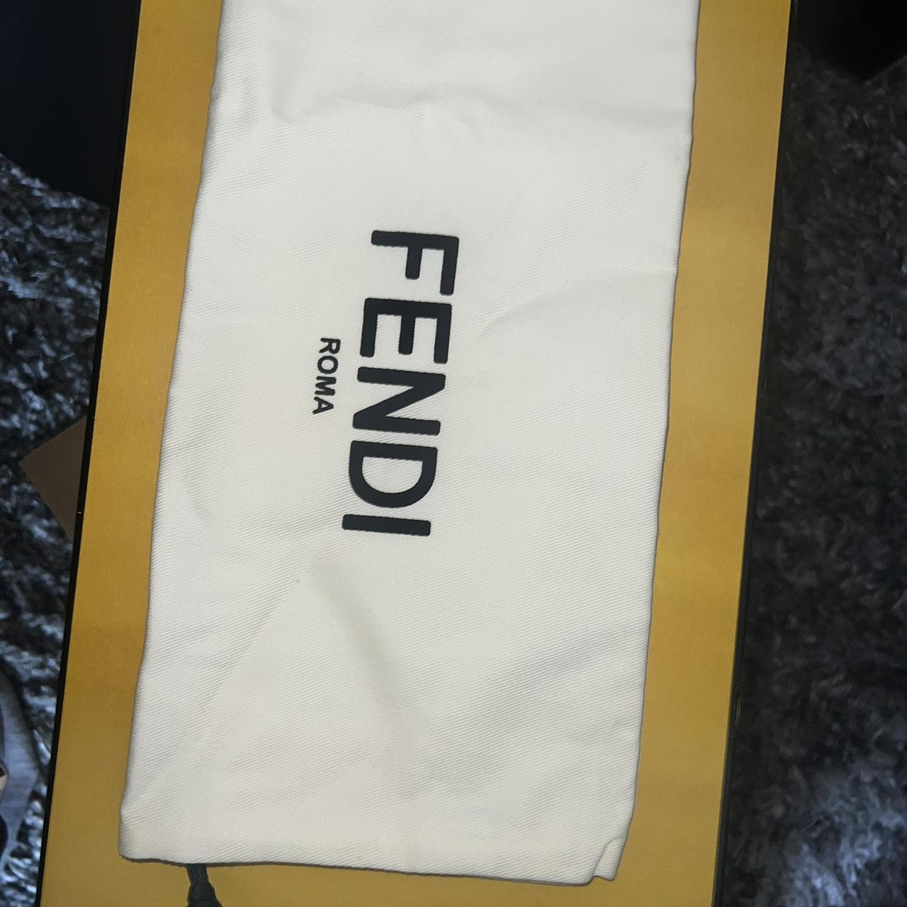 New fendi slides with box dust bag size 13 - Depop