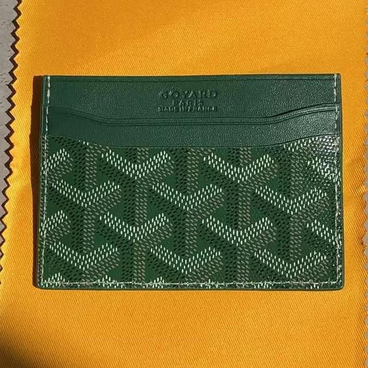 Goyard Card Holder Green Brand New Never... Depop