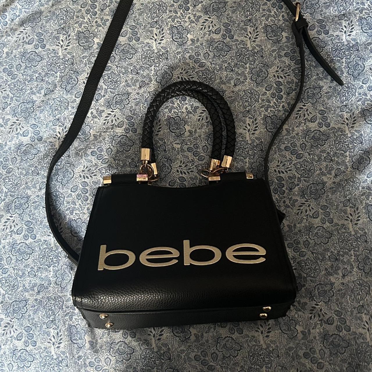 BEBE purse with removable crossbody straps read. Depop