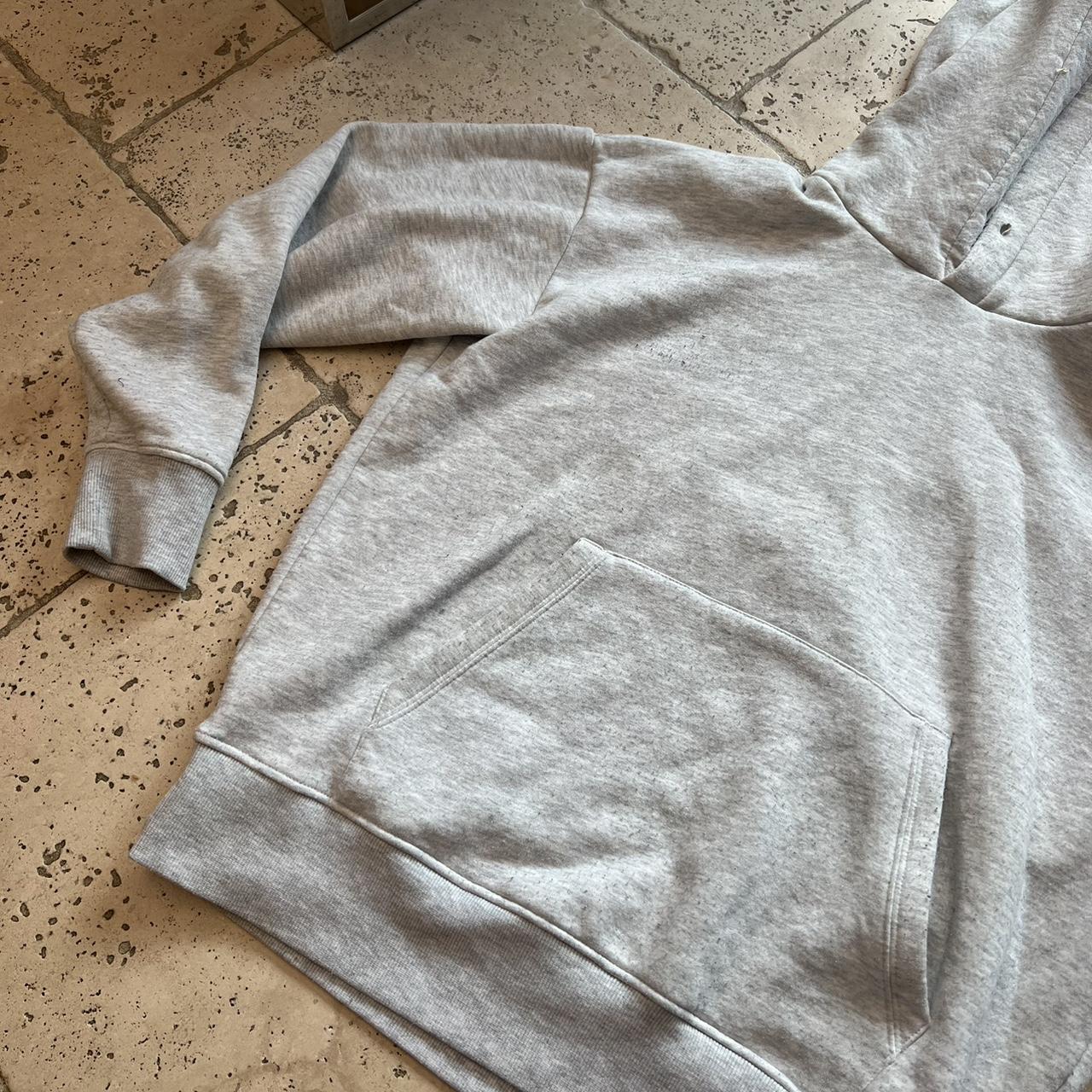 Grey xl hoodie from zara - Depop