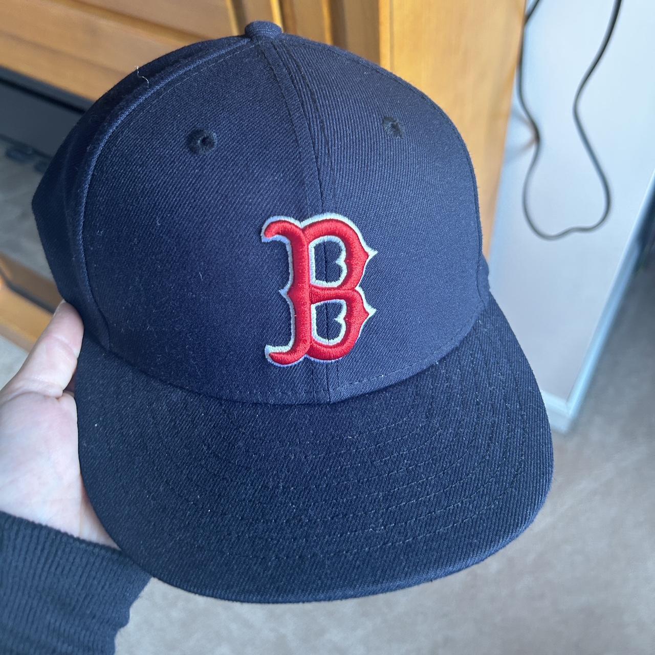 SOLD Boston Red Sox Fitted Cap, low Profile fit, - Depop