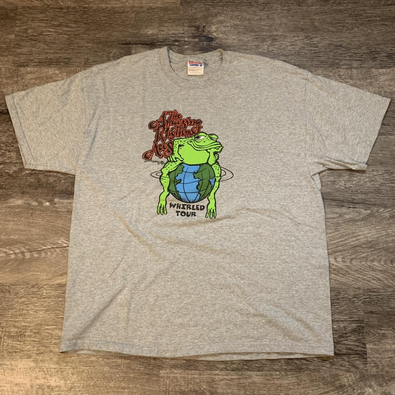 Hanes Men's Grey Tshirt Depop