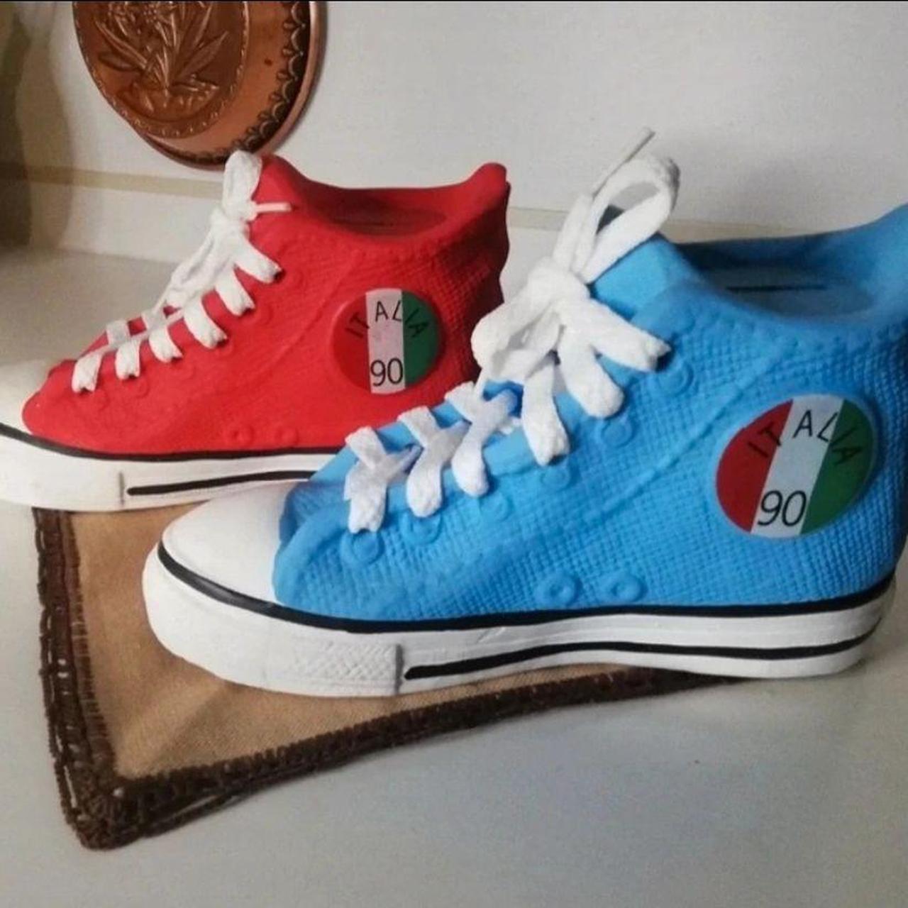 Italy 90s Converse World Cup style money boxes Two. Depop