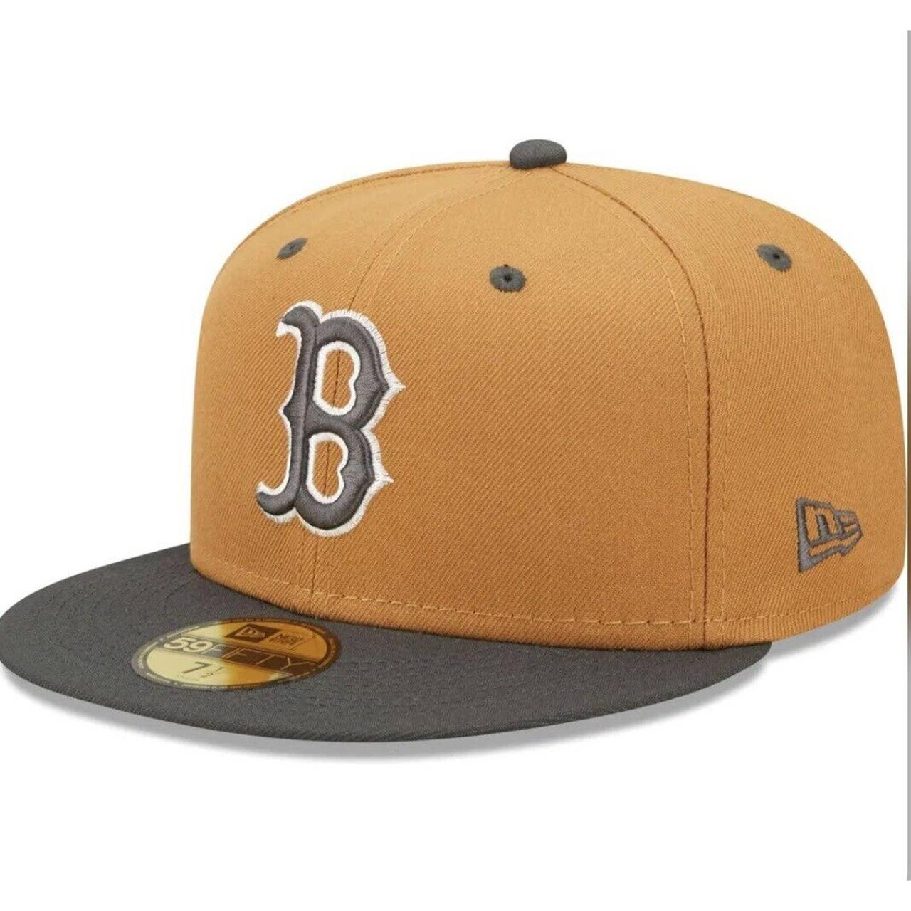 Men's Boston Red Sox New Era Orange/Black 59FIFTY Fitted Hat