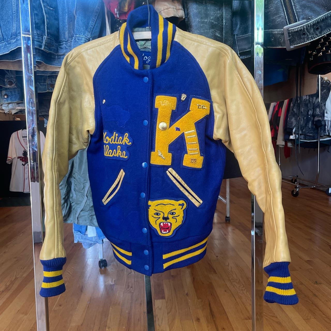 1950s varsity jacket from Kodak Alaska varsity. Depop