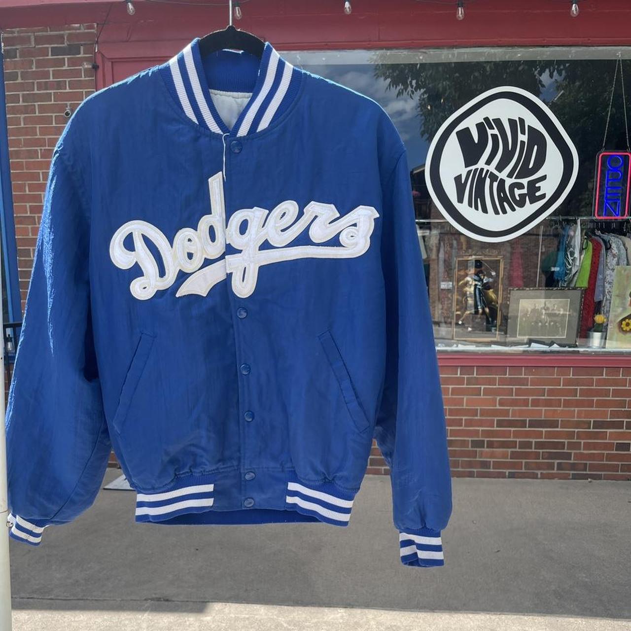 VTG 90s New Los Angeles Dodgers Starter Jacket Hideo Nomo Made in USA Medium
