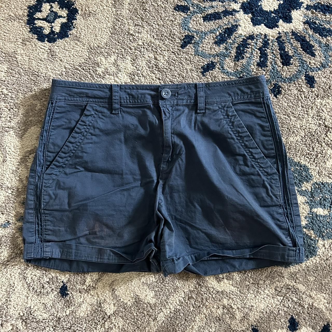 Eddie Bauer navy blue hike and casual shorts FREE... - Depop