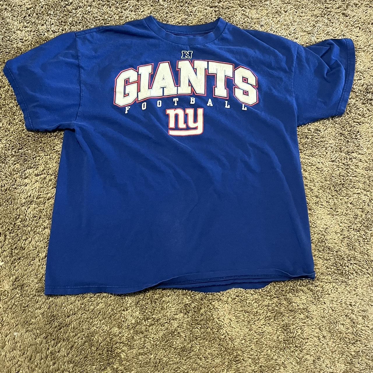 Vintage NY GIANTS shirt size XL (can fit as a... - Depop