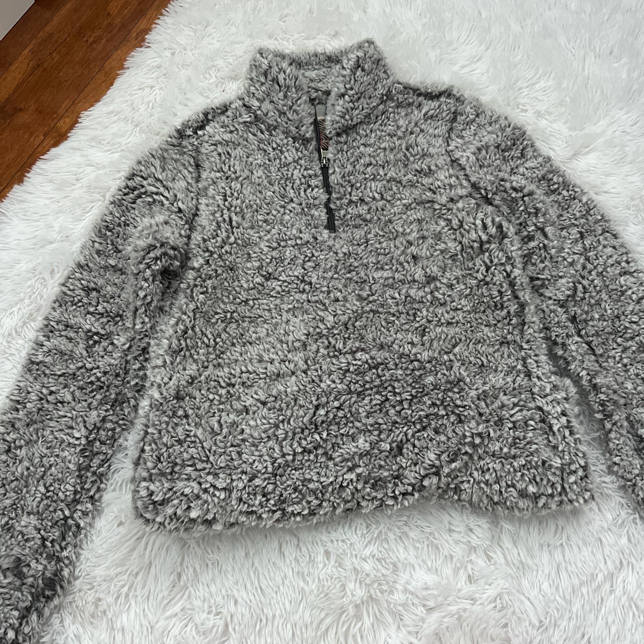 Weatherproof Women's Grey Sweatshirt Depop