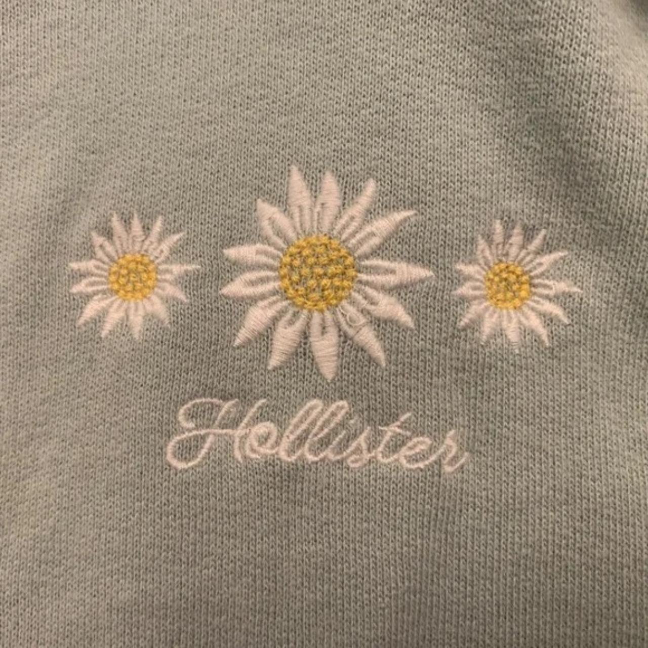 Hollister California Embroidered Flower Light