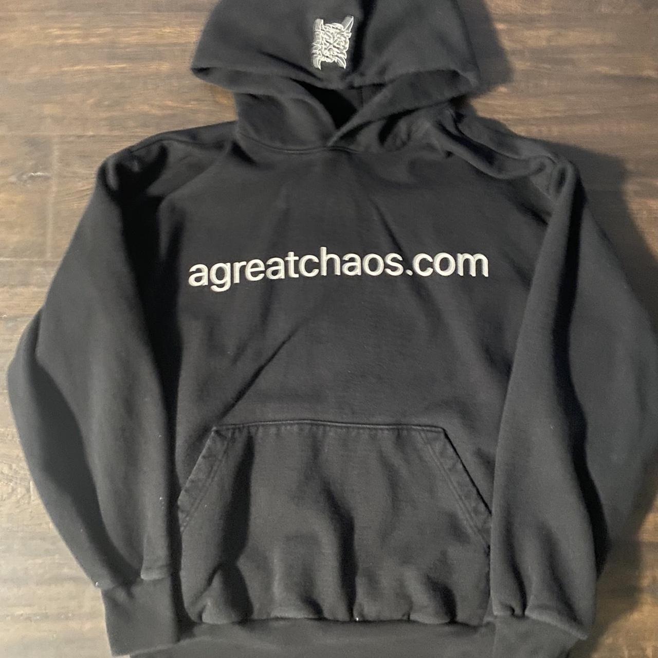 Ken Carson “agreatchaos.com” Hoodie Size | Depop