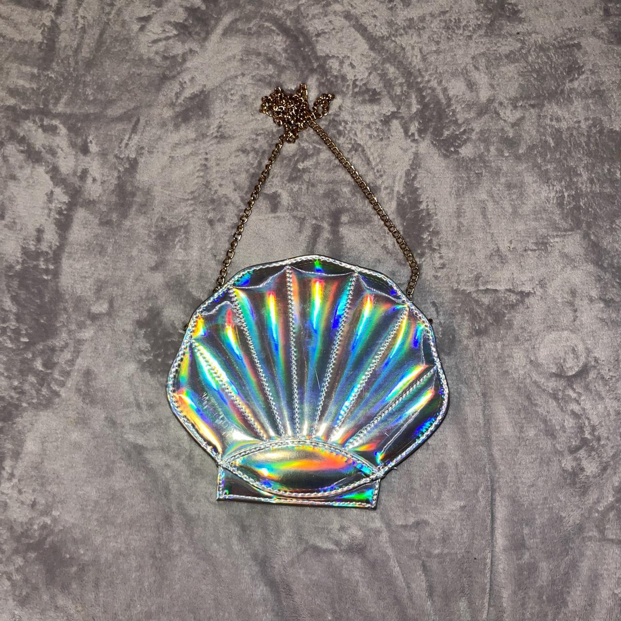 Holographic crossbody seashell bag 🐚✨💕 Depop