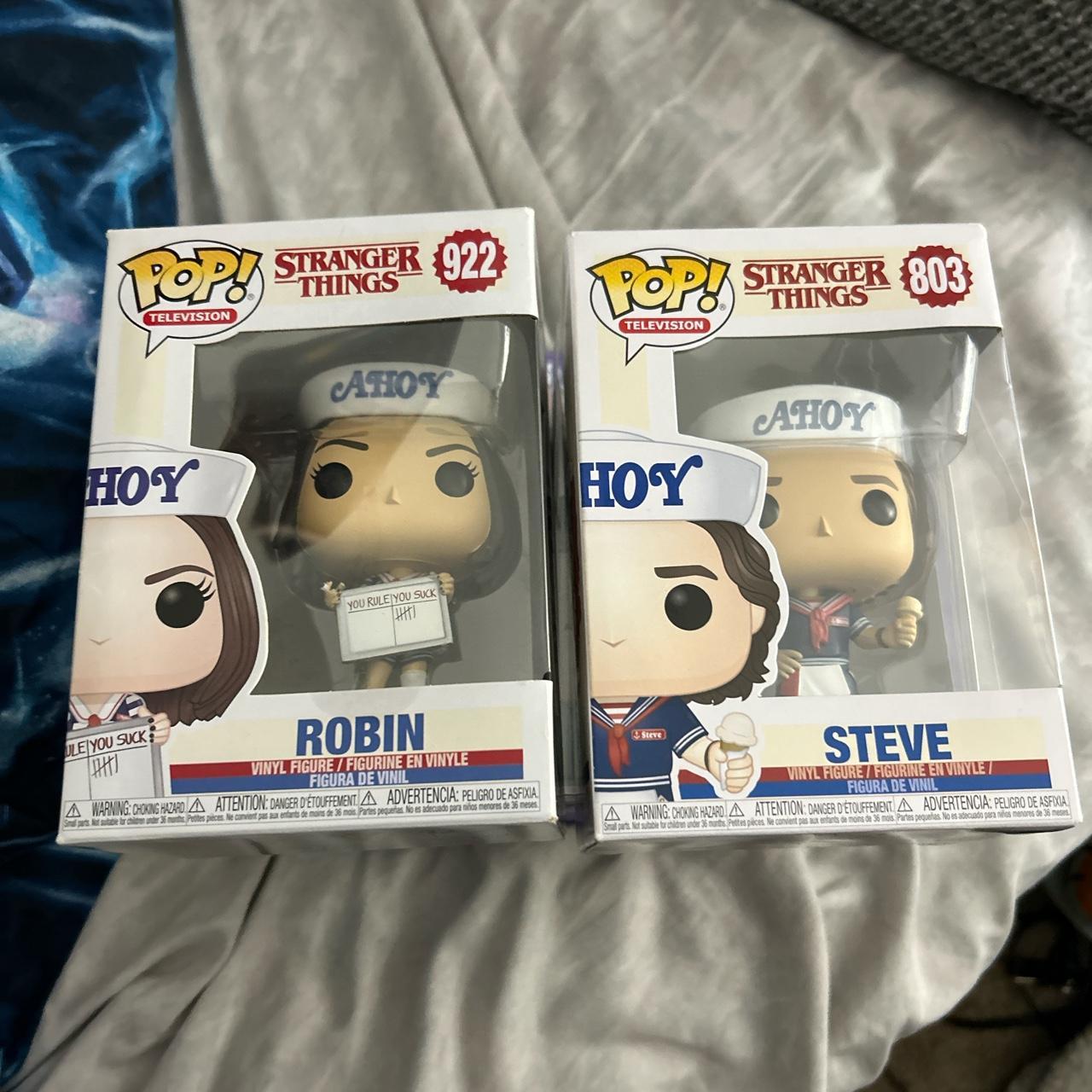 Steve and Robin scoops ahoy Funko pop from stranger... Depop