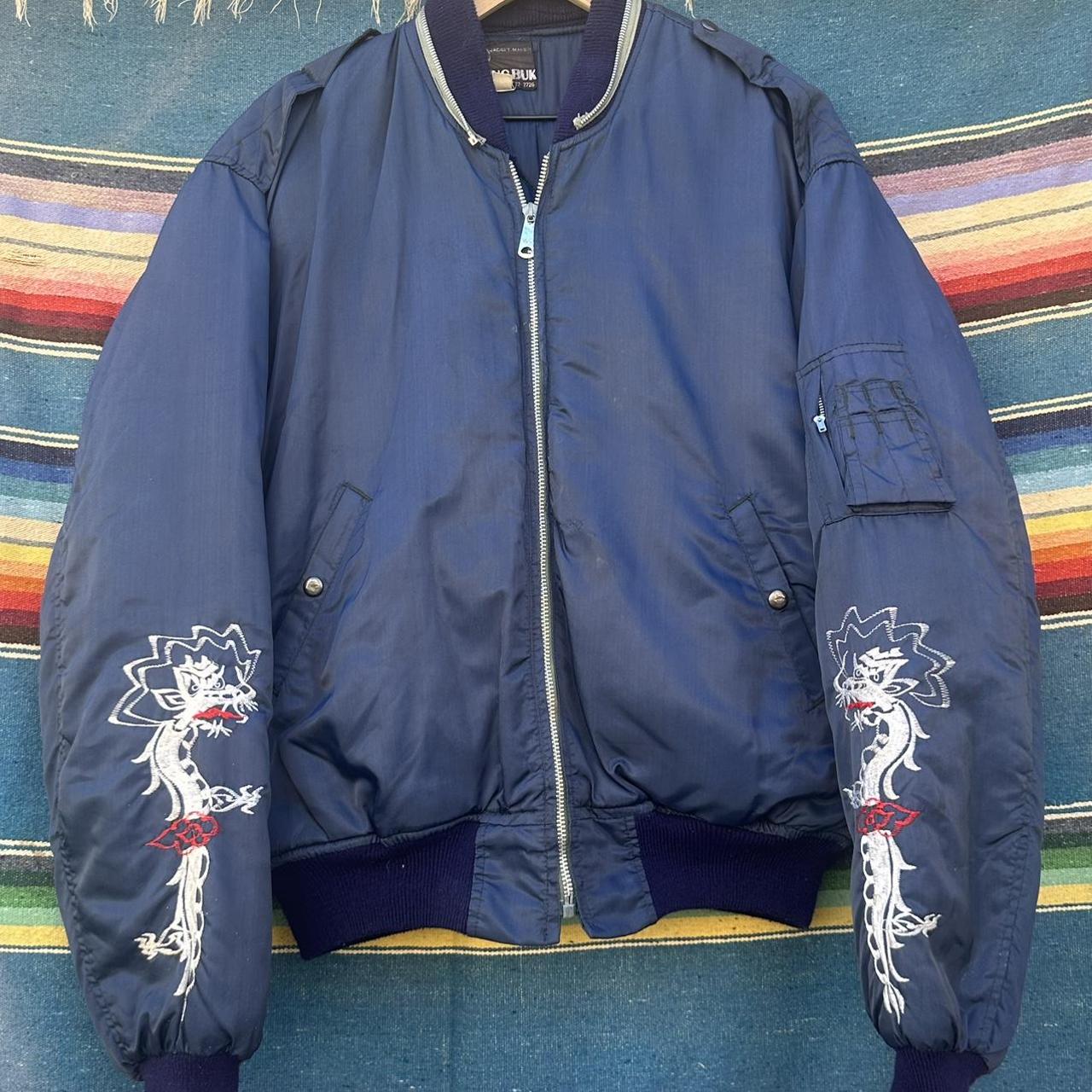 Vintage 1976-1977 Korea Sukajan Souvenir Bomber | Depop