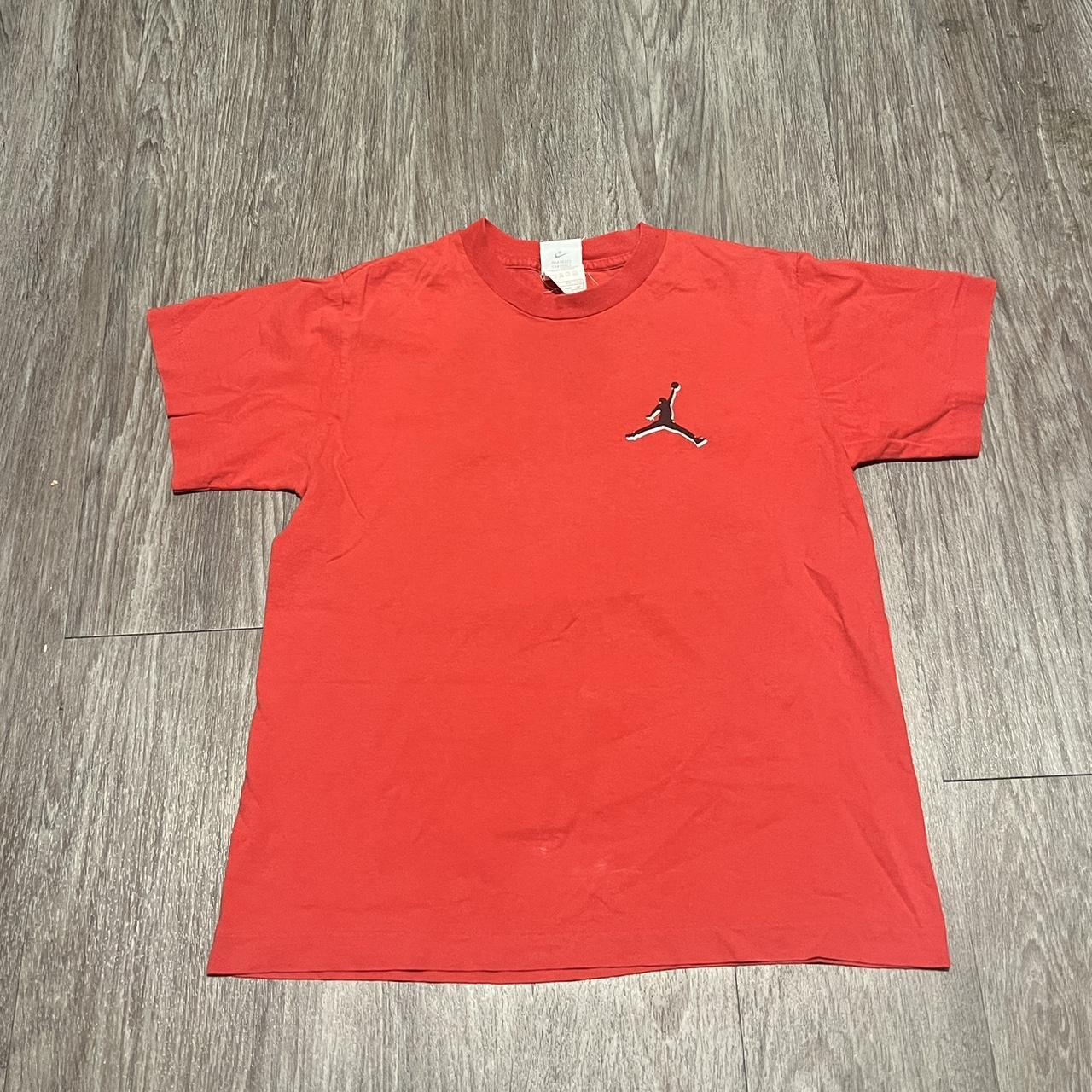 Jordan Red T-shirt | Depop