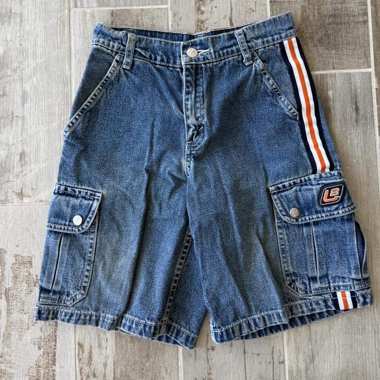 Levis L Denim Jorts Size Depop