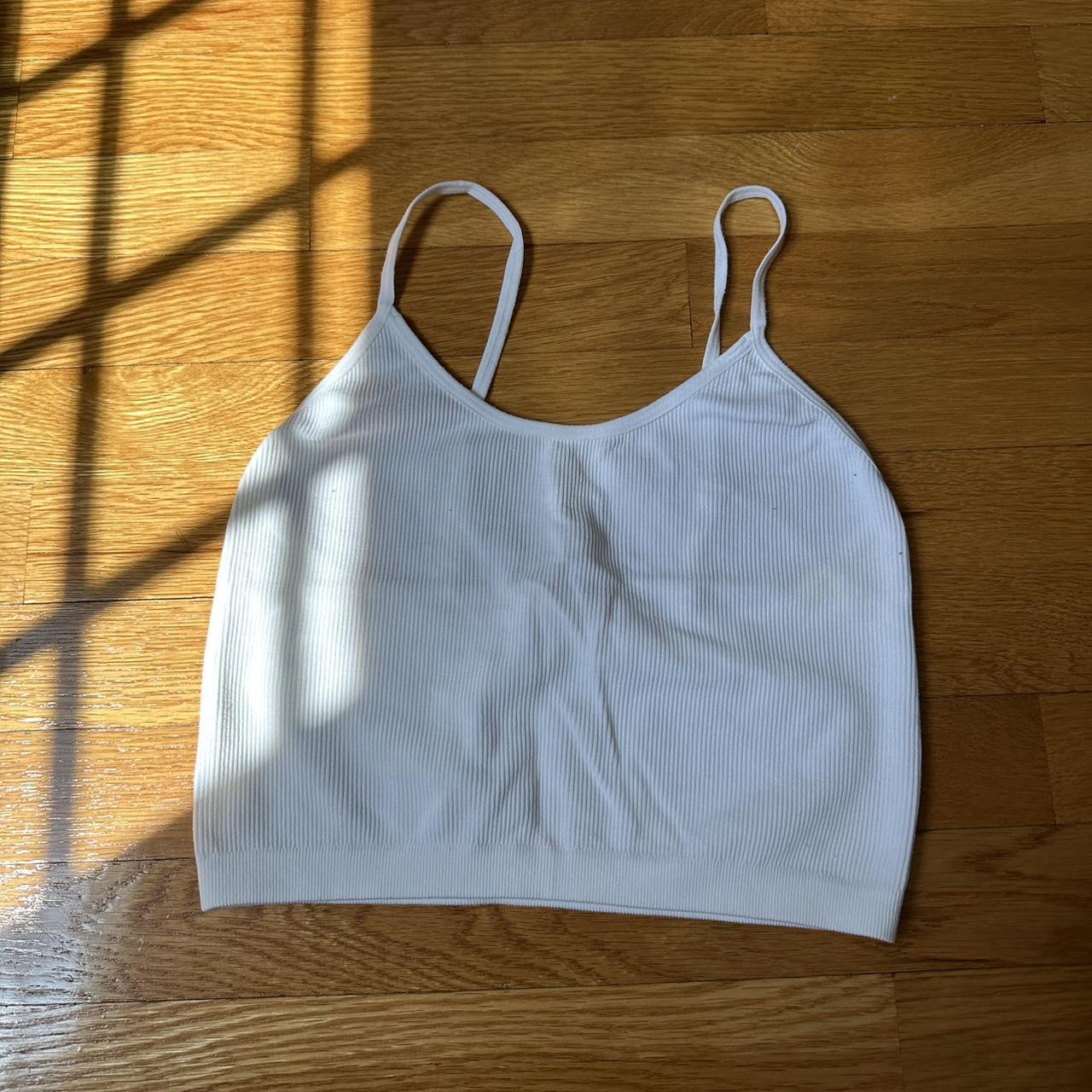 Bozzolo White Tank Top Purchased from Marshalls but... - Depop