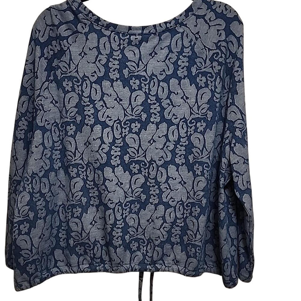 Ruby Rd. Women's Shirt - Blue/Grey - XL – Ruby Rd… - image 6