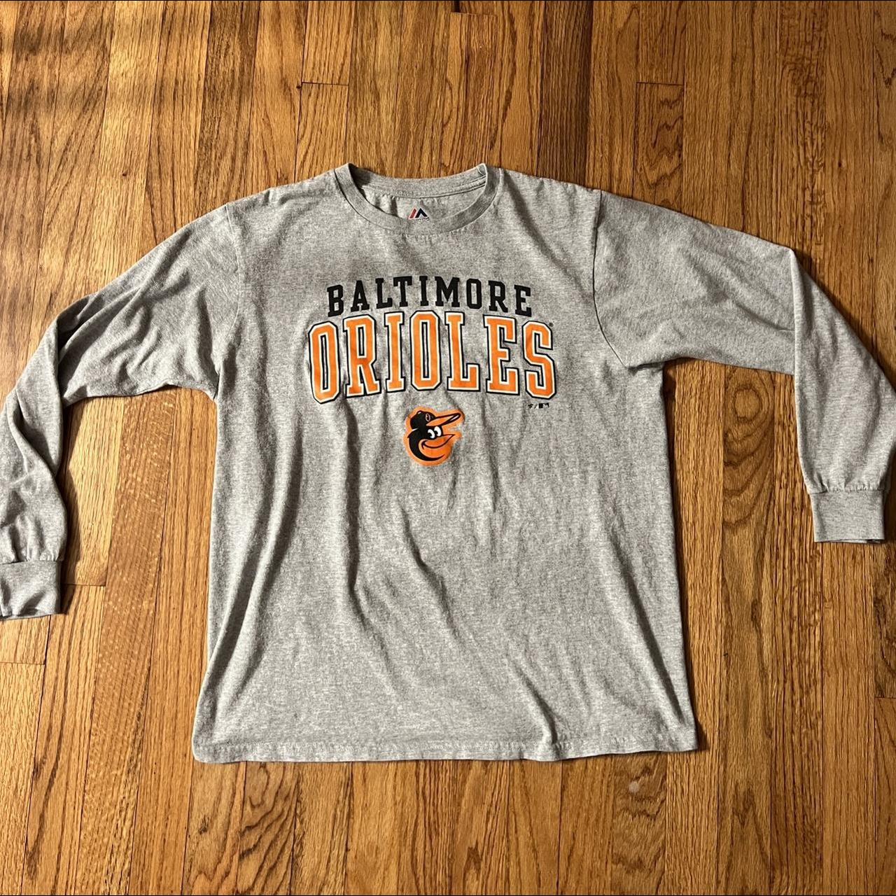 Majestic Baltimore Orioles Orange Wordmark T-Shirt XX-Large : Athletic  Shirts : Sports & Outdoors 