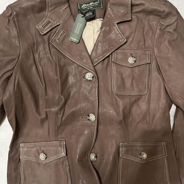 Eddie Bauer Seattle Suede ジャケット M ブラウン Vintage Eddie Bauer Suede Jacket Seattle Suede Women's M
