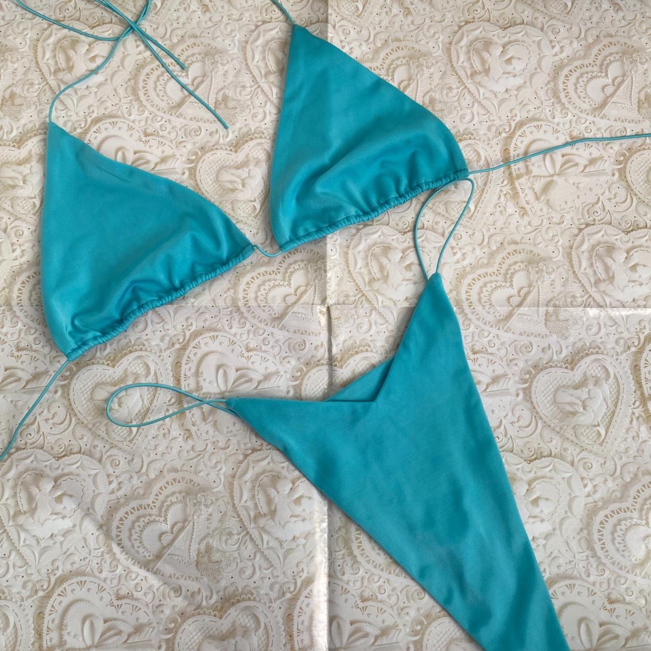 Bikini Set 🌟details Neena Dreamy Blue Bikini Set Depop 8407