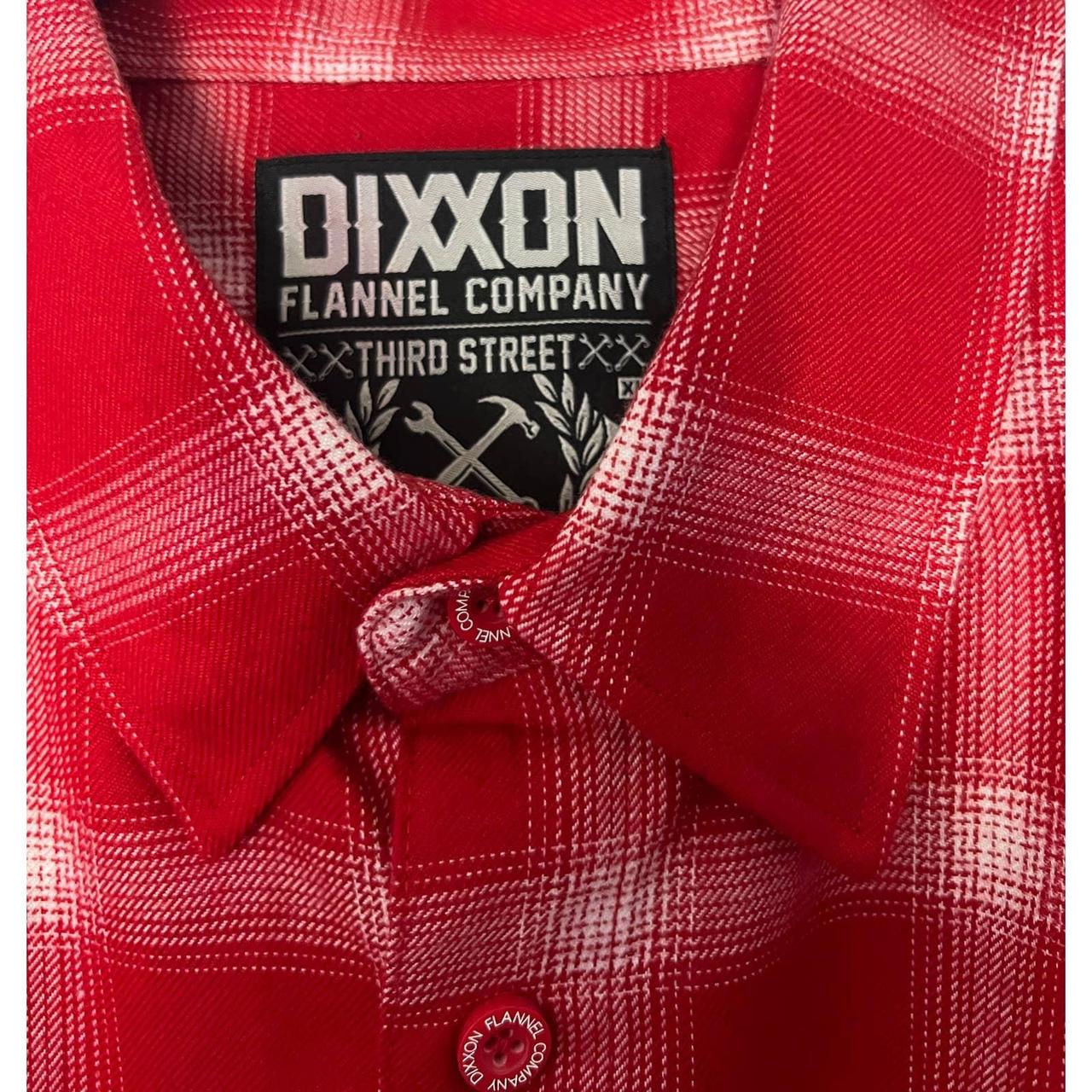 Dixon Flannel Company Third Street Xl Red Depop 4737