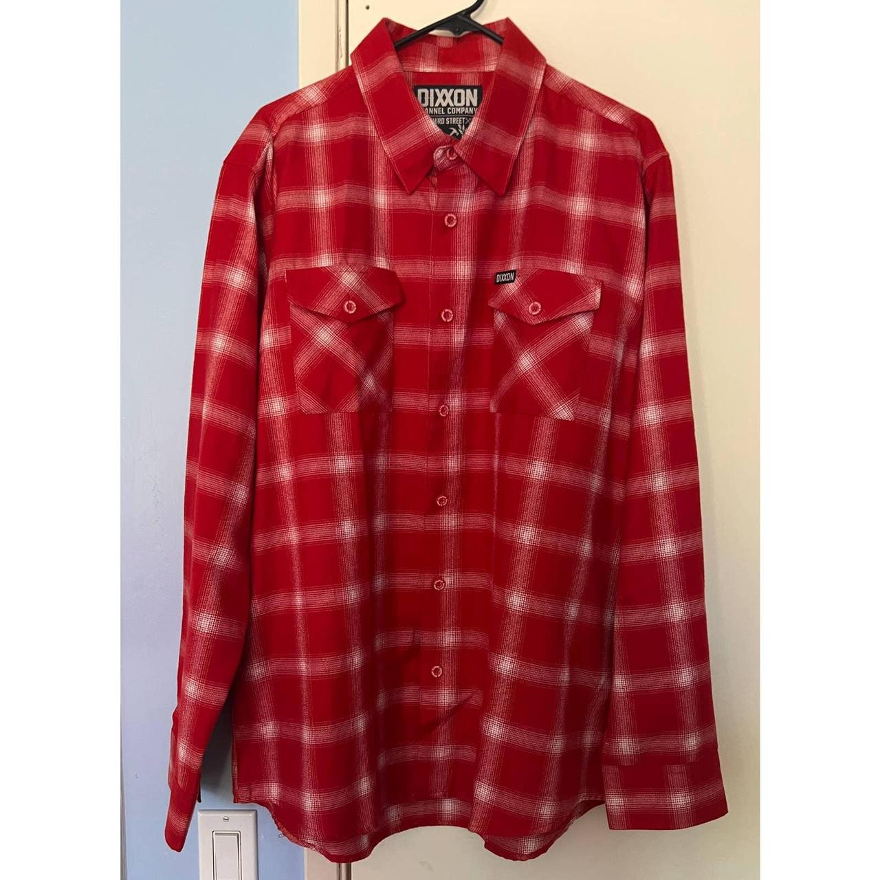 Dixon Flannel Company Third Street Xl Red Depop 0266