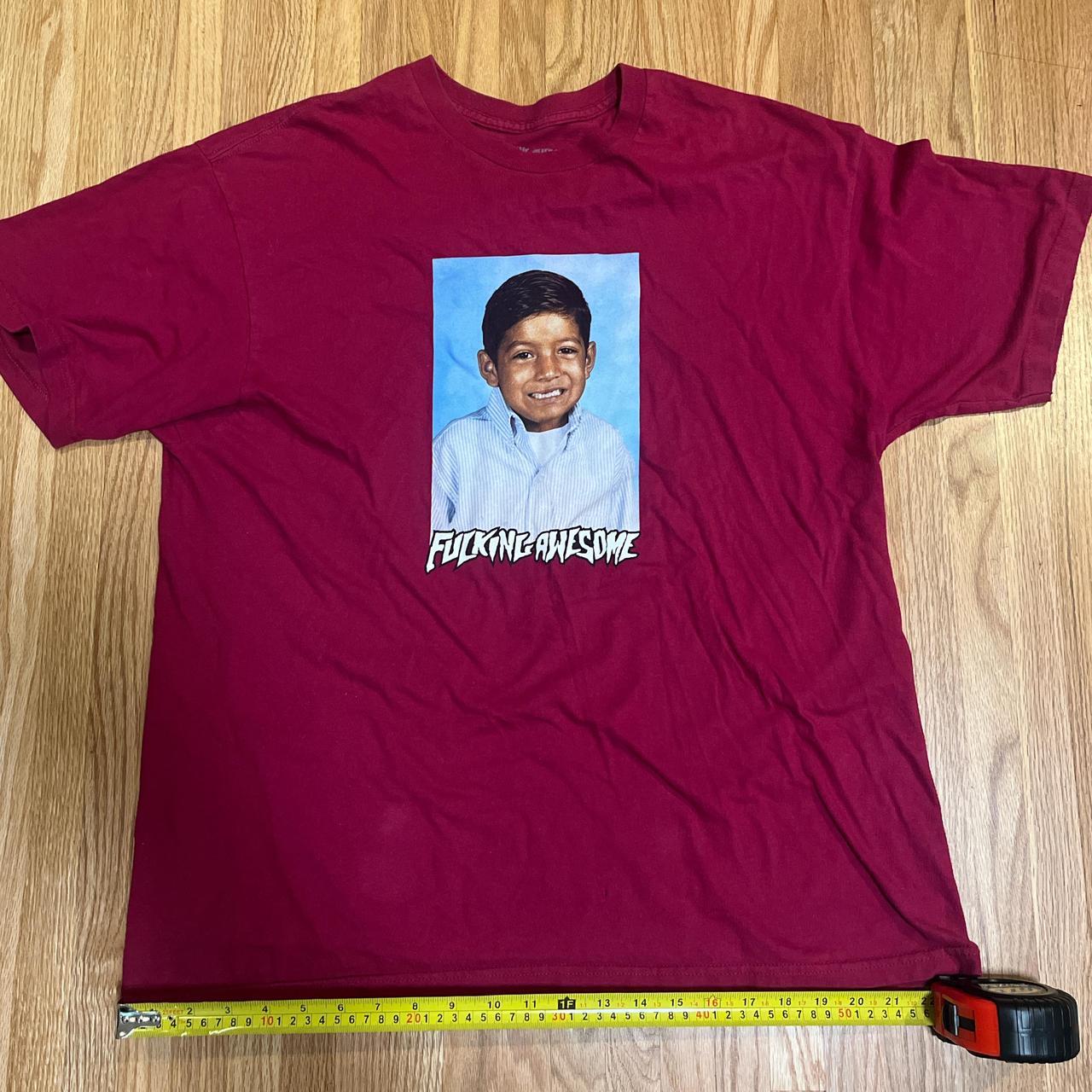 Buy now FUCKING AWESOME Perspective Statue T-Shirt - P601135