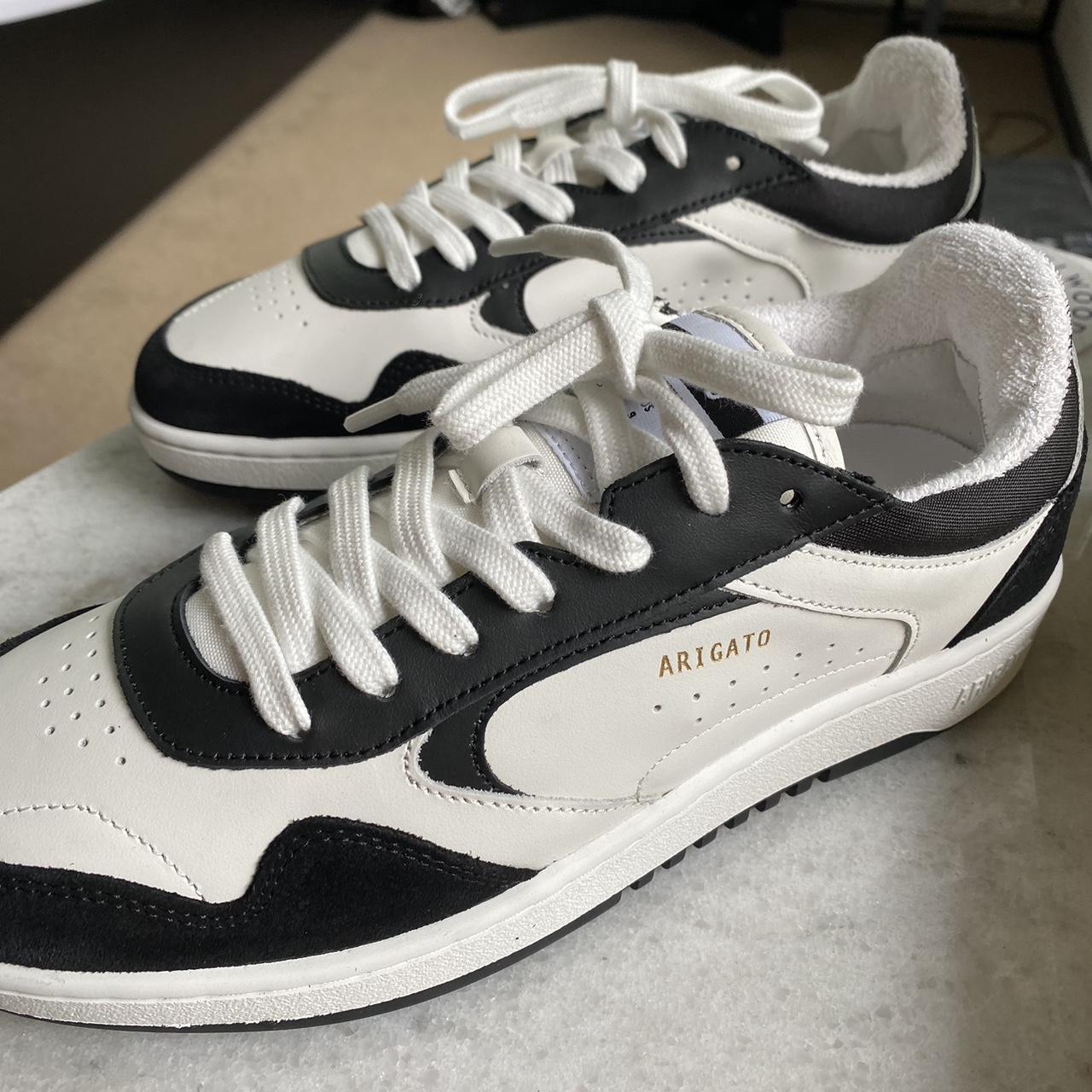 Axel Arigato black and white ARLO Sneakers brand | Depop