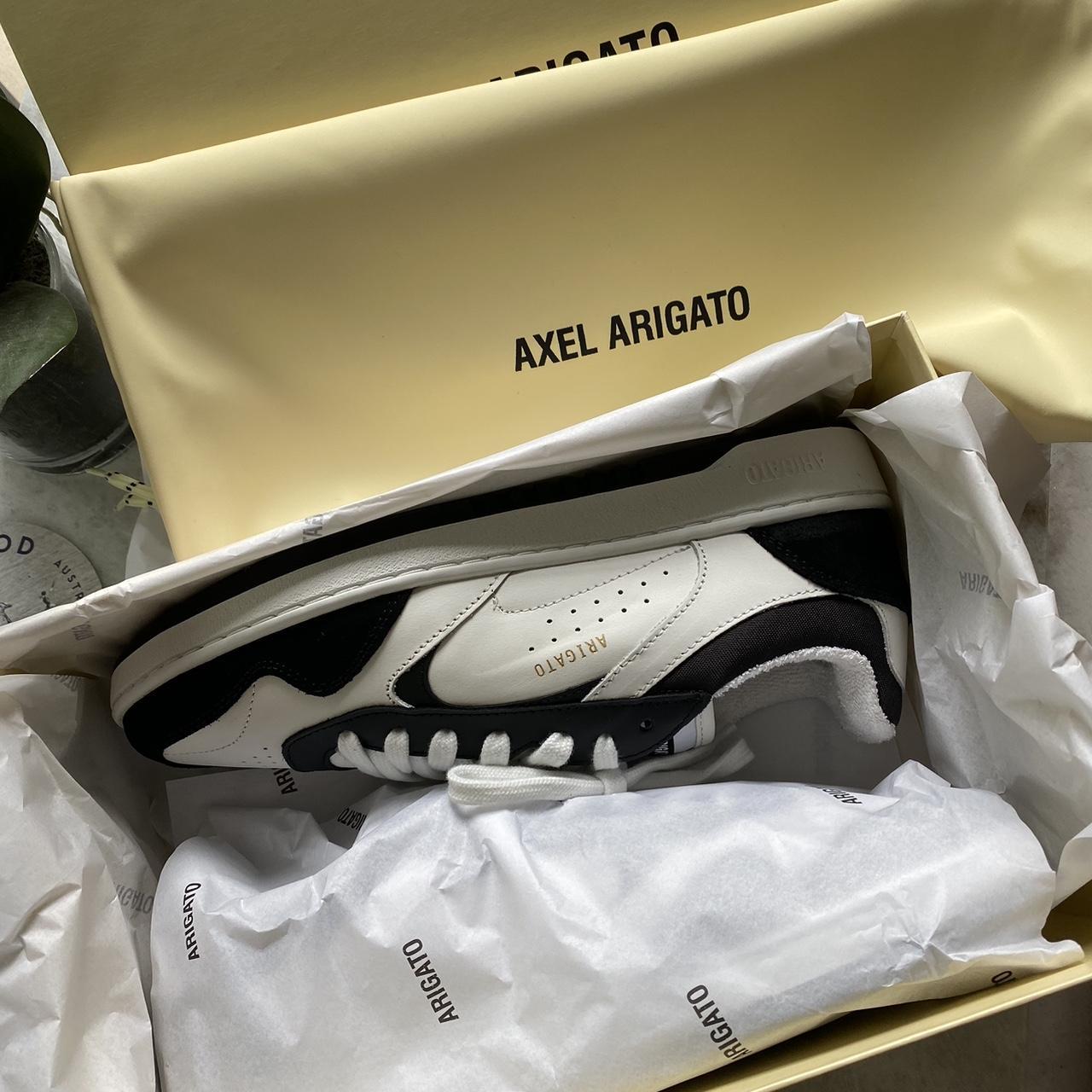 Axel Arigato black and white ARLO Sneakers brand | Depop