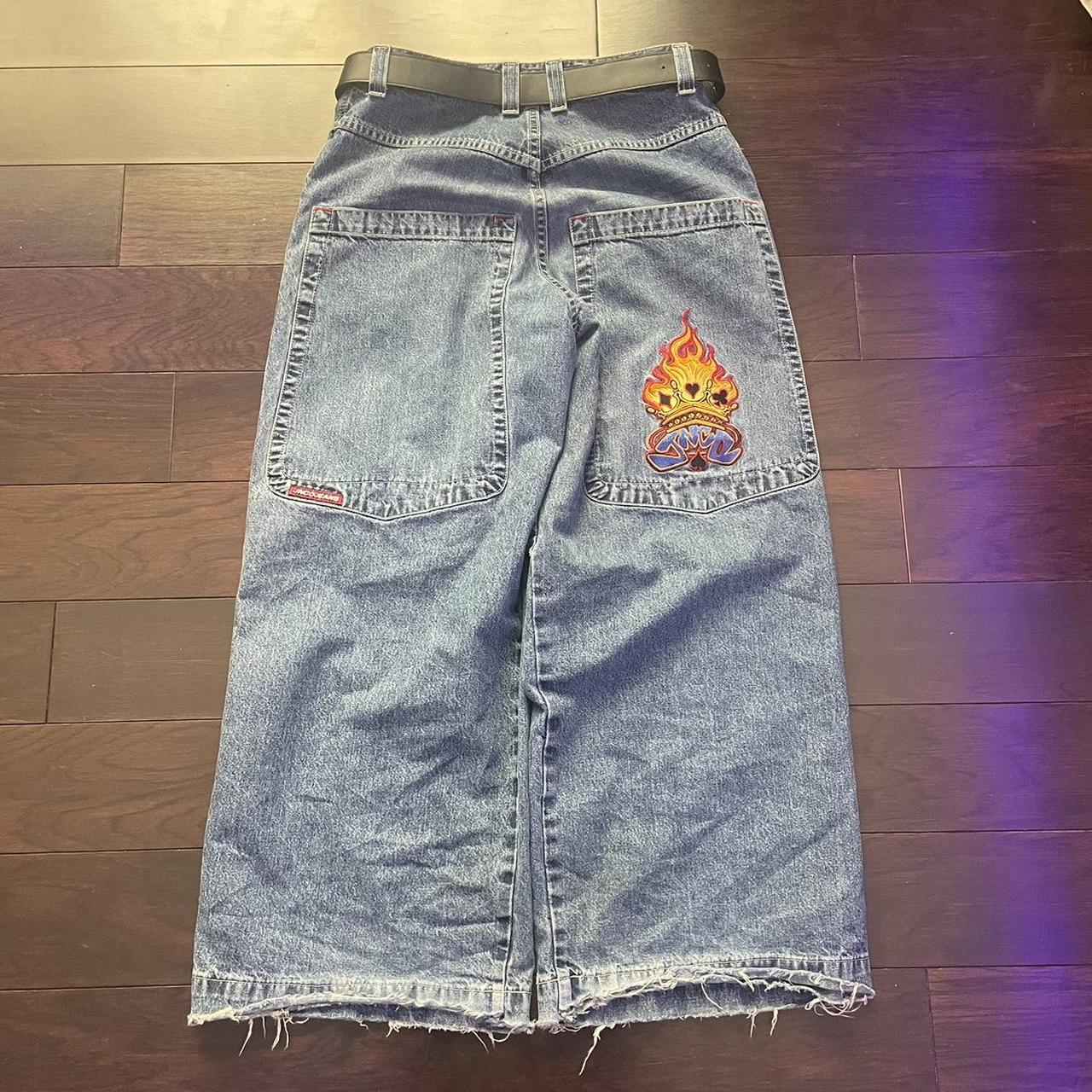 JNCO GRAIL FLAMING SPADES‼️‼️ these are probably nfs... - Depop