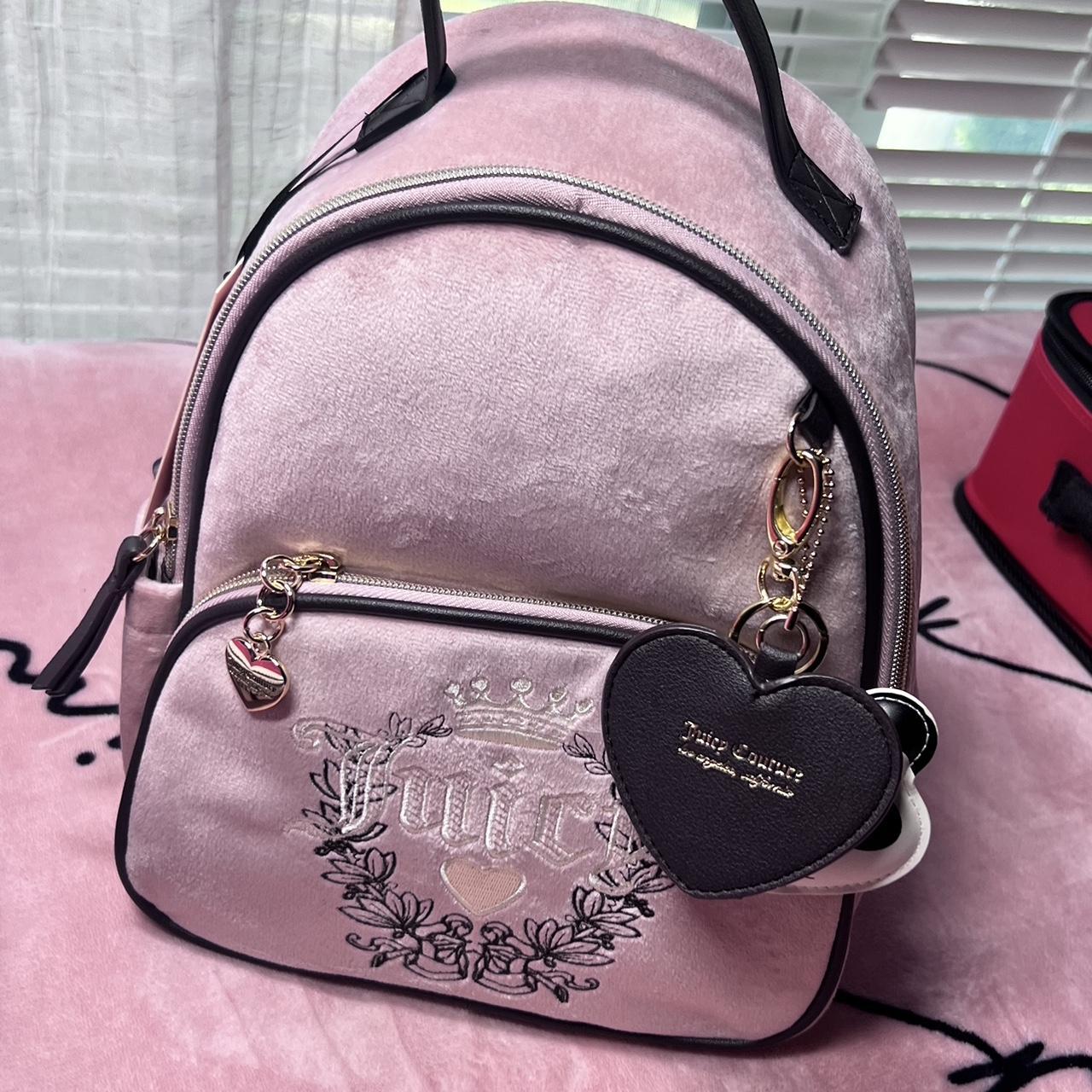 Juicy couture small backpack The backpack brings a - Depop