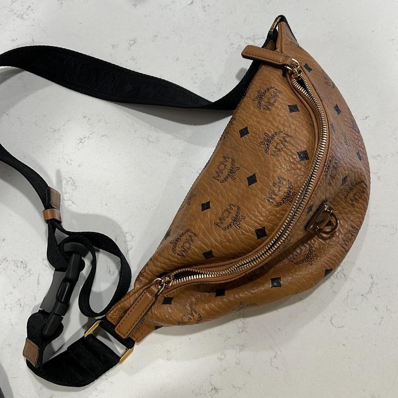 Vintage mcm fanny pack sale