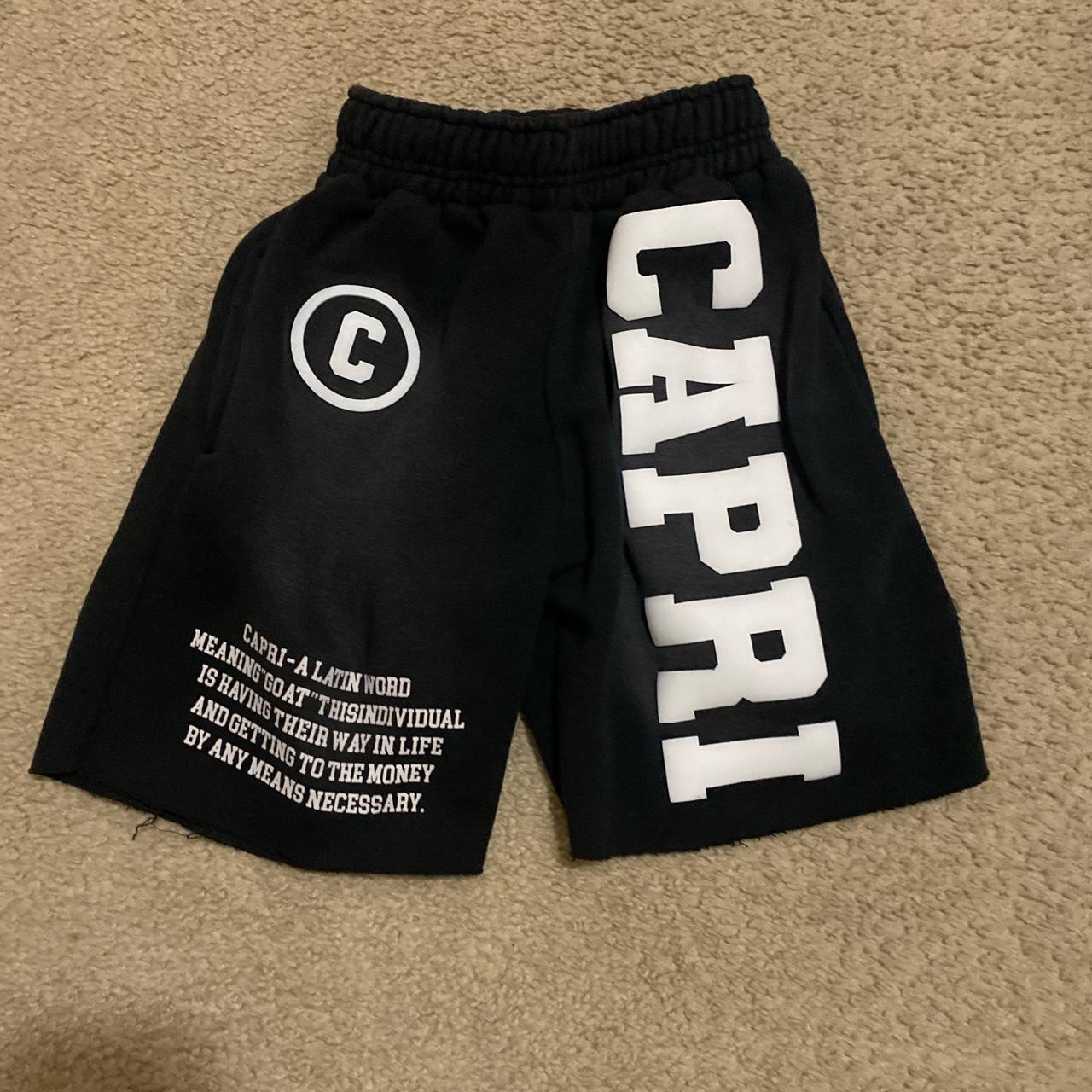 RARE PROJECT CAPRI ACID WASH SHORTS BLACK FIRST... - Depop