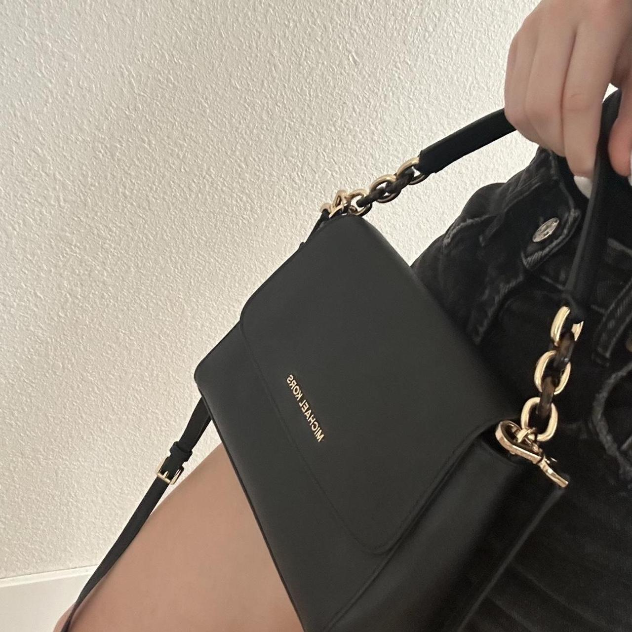 Michael Kors black crossbody bag Like new Depop