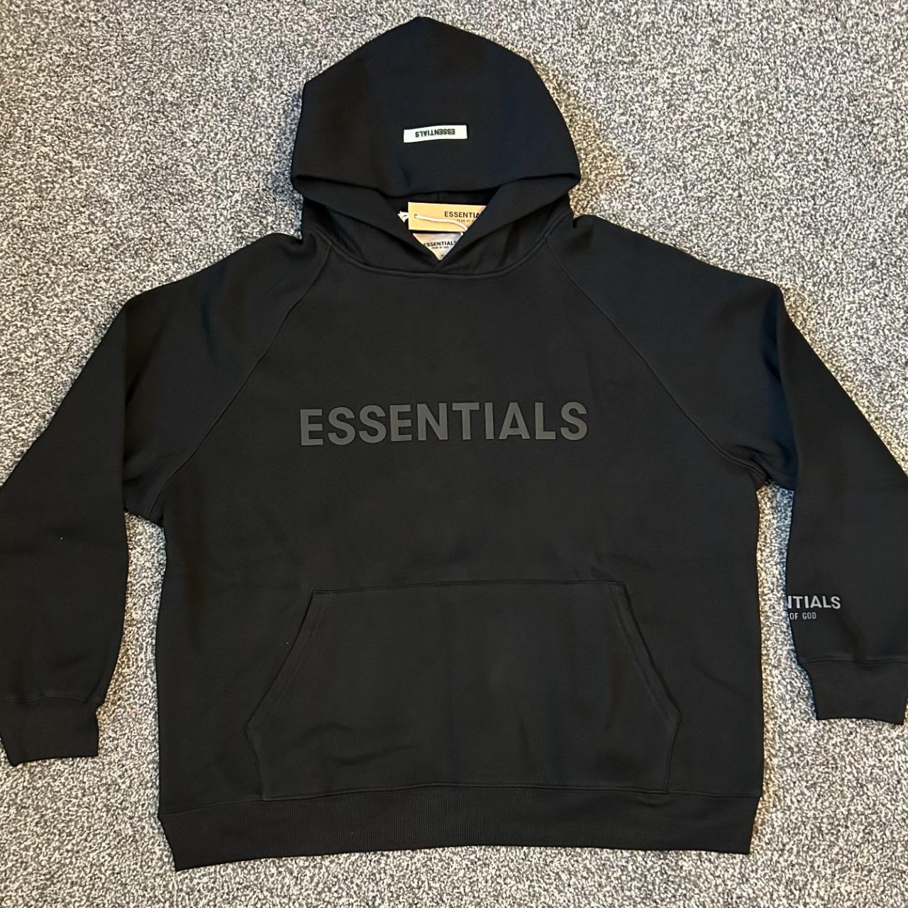 ESSENTIALS Tracksuit Hoodie & Sweatpants | Brand New... - Depop