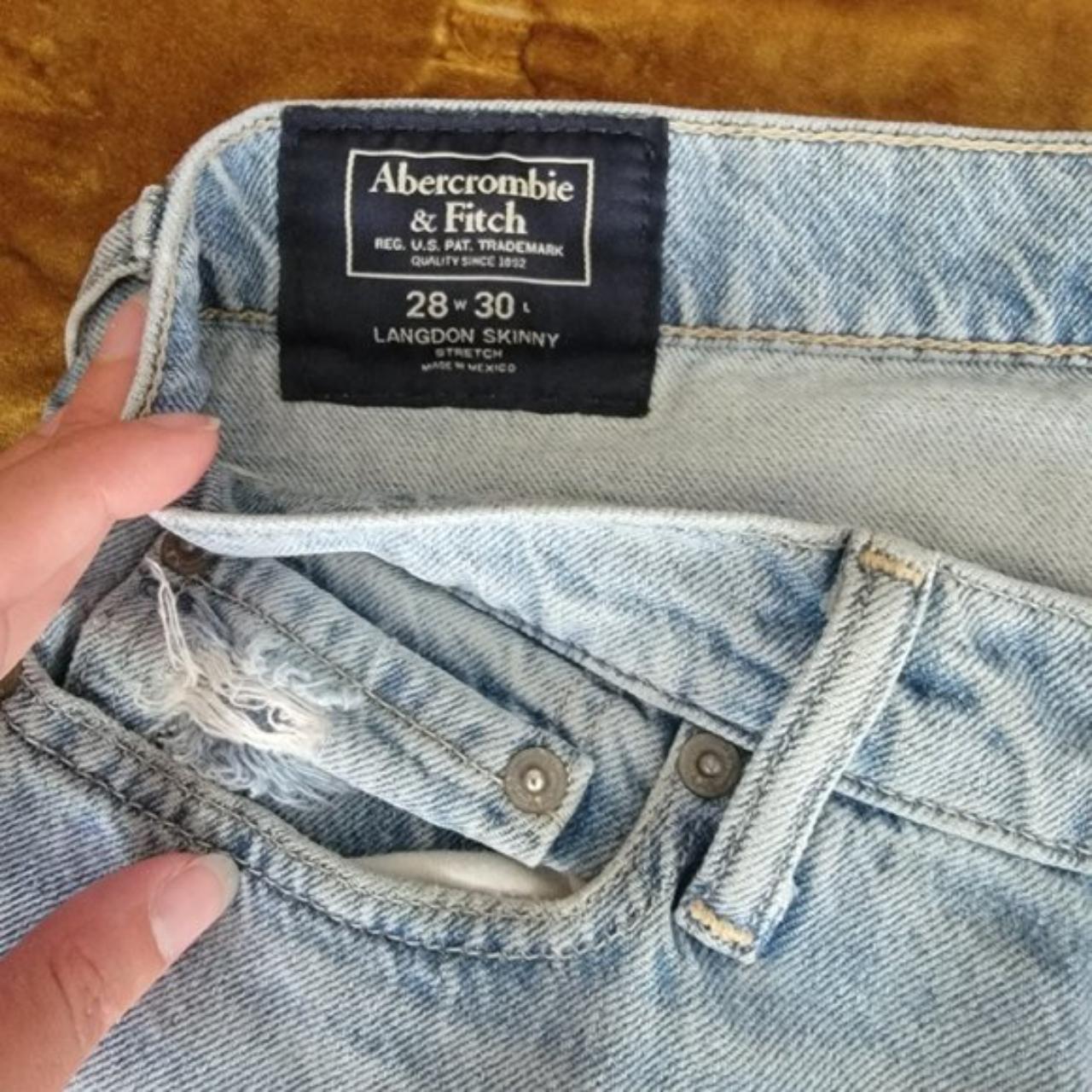 Abercrombie langdon hot sale skinny stretch