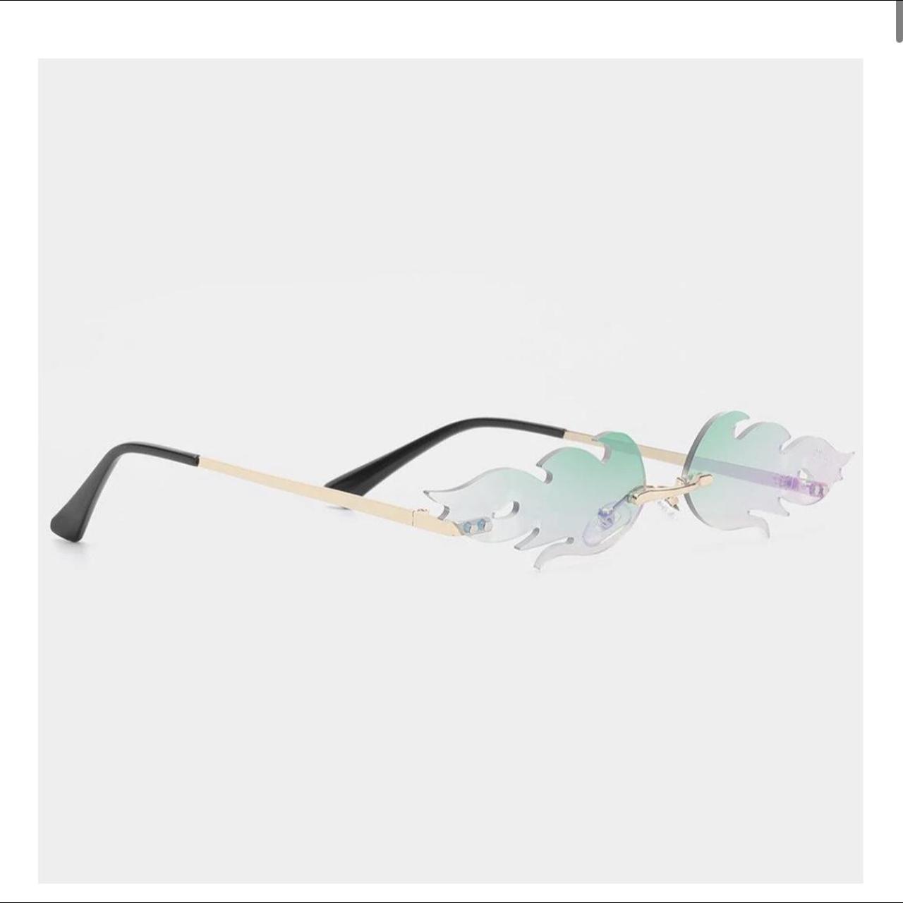 Fire Flame On Slice sunglasses Purchased for... - Depop