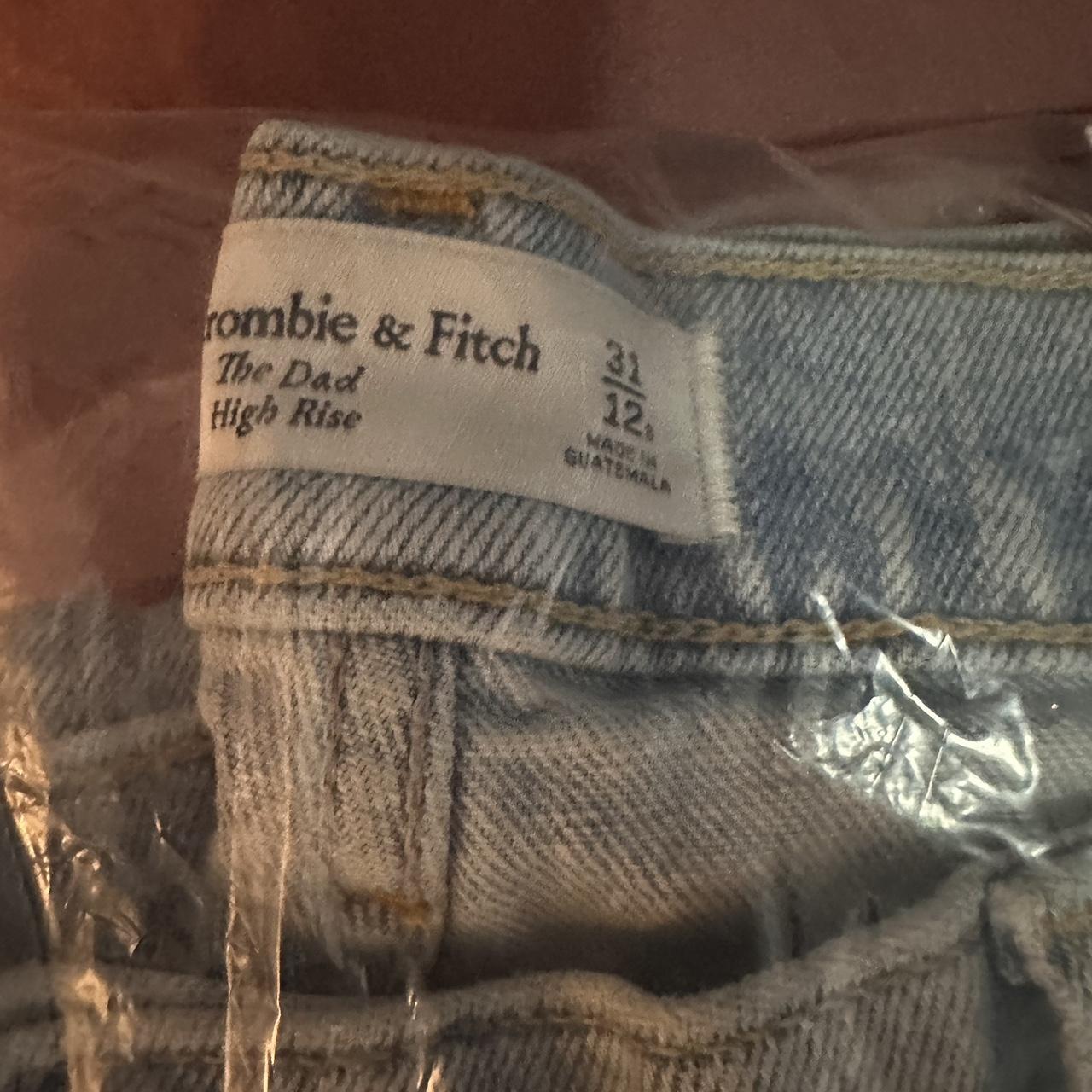 Abercrombie & Fitch The Dad High Rise Jean 31... - Depop