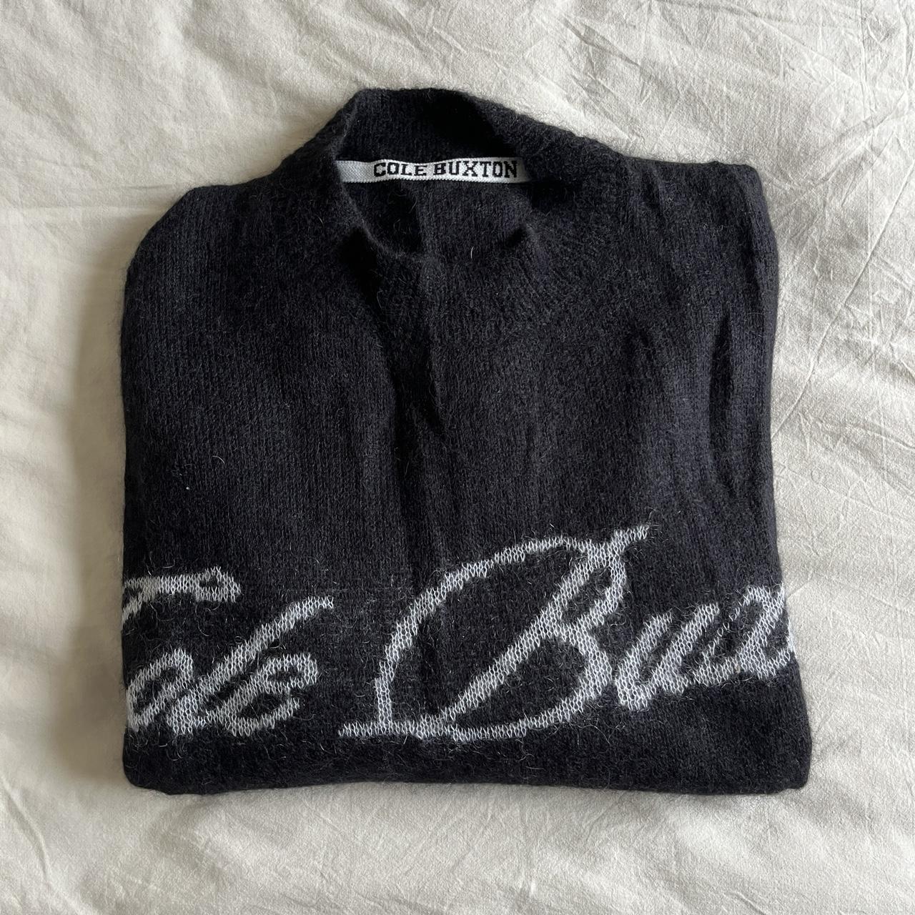 Cole Buxton Mohair knit sweater Medium #colebuxton - Depop