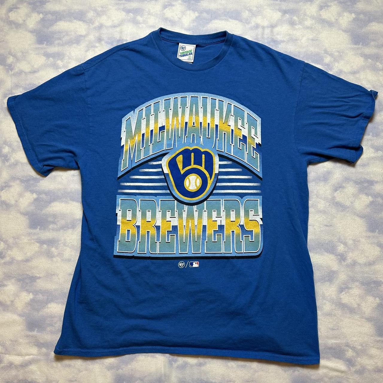 Milwaukee brewers cheap retro t shirt