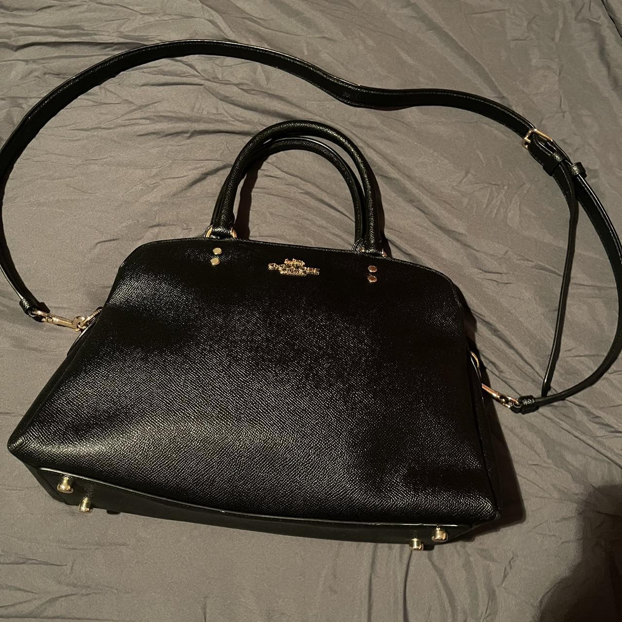 Black and Gold Purse - Depop