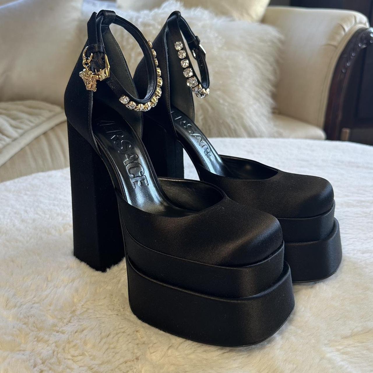VERSACE Black Medusa Aevitas Authentic Depop