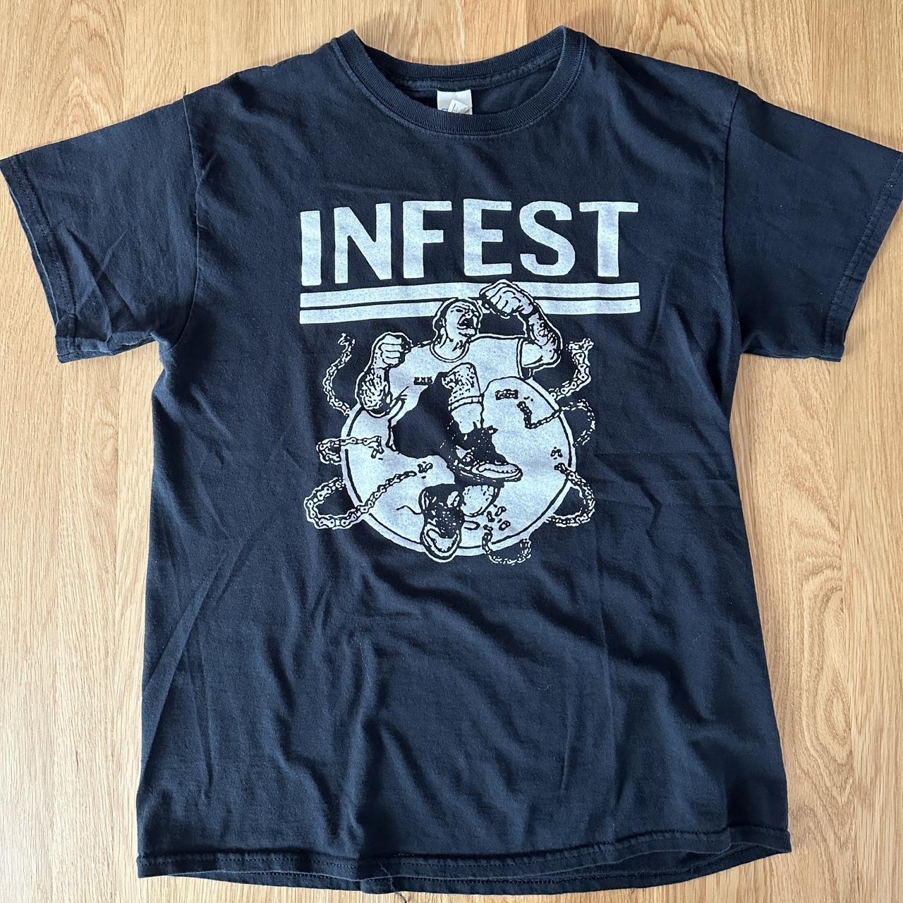 Infest Break the chains shirt. It’s labeled as a... Depop